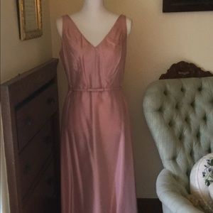 NWOT silky designer cocktail dress